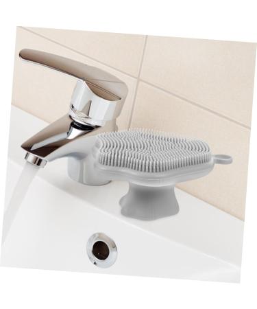 Didiseaon Face Brush Face Scrubber Face Exfoliator Face Exfoliation Brush Facial Brush Silicone Bath Scrubber Bath Brush Multifunctional Brush Deep Cleaning Man Silica Gel - Buy Online on GoSupps.com