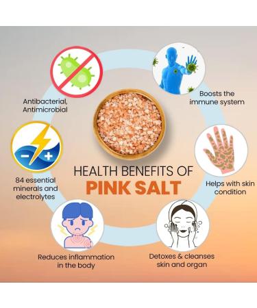 Pure Pink Himalayan Salt 100% Natural - 800gm Coarse & Fine Options | Himalayan Salt Coarse and Fine - Himalayan Salt Co - Buy Online on GoSupps.com