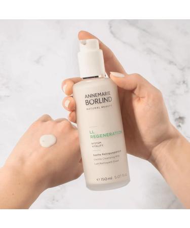 ANNEMARIE B RLIND LL REGENERATION Cleansing Milk Sustainably Sourced Natural 2in1 Facial Cleanser & Make-up Remover to remove Impurities on Skin Step 1 of 5 - 5 Oz - Buy Online on GoSupps.com