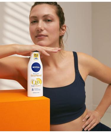 NIVEA Q10 Skin-Tightening Body Lotion with Vitamin C - Improve Elasticity & Tighten Skin in 10 Days | 400ml - Buy Online on GoSupps.com