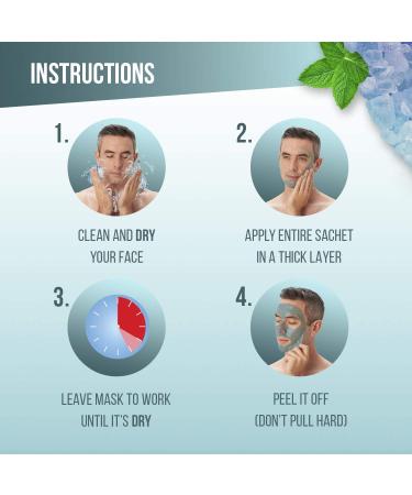 Buy 7th Heaven Dead Sea Man Peel-Off Mask - Refresh & Revitalize Your Skin | International Shipping Available - Buy Online on GoSupps.com