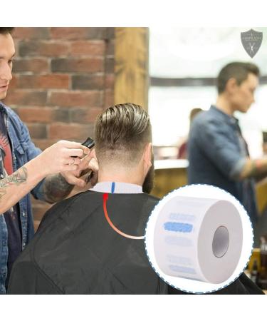 Hairlich Barbershop Hairdressing Collars for Protection Against Hair Hygienic Neck Protection Disposable Crepe Paper for Neck Hairdressing Supplies Neck Paper 1 Rod - 5 Rolls 500 Sheets - Buy Online on GoSupps.com