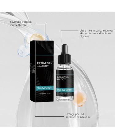 BRVLY Grass Fed Beef Tallow Moisturizing Facial Serum Whipped Tallow Balm for Men & Women Moisturizing Skin Body Butters for Men Skin Care Facial Moisturizer for Men & Hand Cream 10 - Buy Online on GoSupps.com