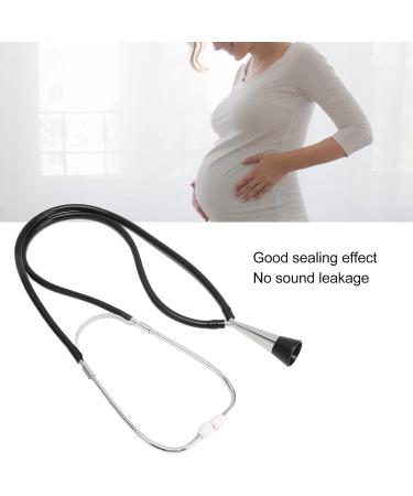 Professional Fetal Stethoscope in Black - Optimal Monitoring for Pregnant Women | International Shipping Available - Buy Online on GoSupps.com