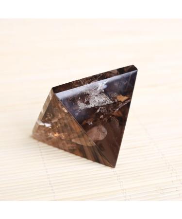 Natural Crystals&Gmestone Pyramid Quartz Stone Hand Polished Pyramids 60MM 2.36inches Stone Collection - Buy Online on GoSupps.com