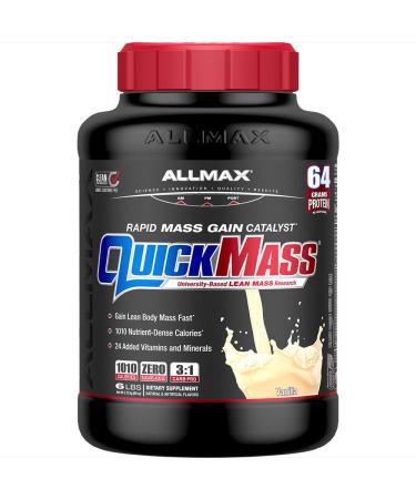 ALLMAX Nutrition Quick Mass Rapid Mass Gain Catalyst Vanilla 6 lbs (2.72 kg)