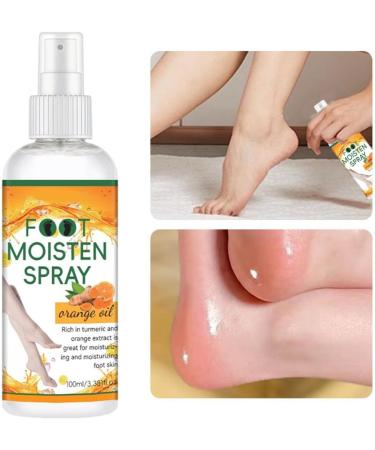 Foot Forward Spray exfoliant pour les pieds | 100 ml pour enlever les peaux mortes avec soin pour sportifs personnes g es familles hommes et femmes - Buy Online on GoSupps.com