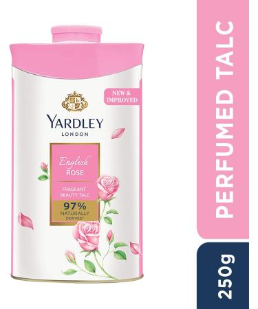 Yardley London - English Rose Perfumed Talc for Women 250g - Buy Online on GoSupps.com