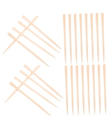 Frcolor 100th wax pencil for hair removal wax applicators from eyebrow wax box eyebrow wax pencil made of wood hard wax stick wax wood stick irregular Miss wooden pomade