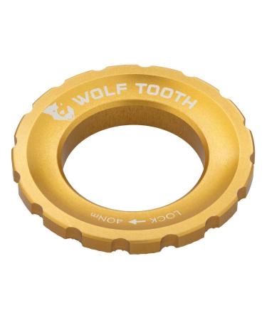 Wolf Tooth Centerlock Rotor Lockring Gold