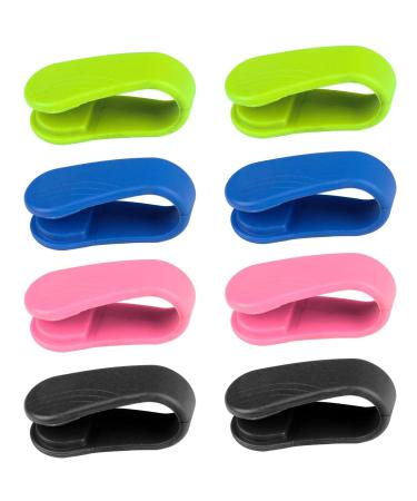 8 pieces acupressure clip massage acupressure clip acupressure clip portable finger-acupress point clip acupressure point clip for pressure relief and promotion of blood circulation