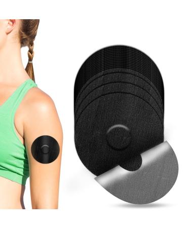 20 pieces of freestyle libre 3 pavement waterproof Libre 3 sensor sticker waterproof and durable plaster for freestyle libre 3 thin film patch easy to use of youshares (20 pieces black)