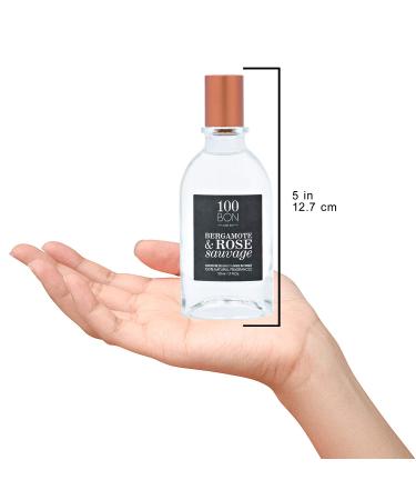 100BON Bergamote & Rose Sauvage Bergamot & Wild Rose Fragrance for Women&Men Invigorating Organic Fragrance with Spicy Citrus & Rose Water Fragrance - 100% Concentrate Fragrance Spray 1.7 Fl Oz Concentrate Fragrance 1.7 Fl Oz (Pack of 1) - Buy Online on GoSupps.com
