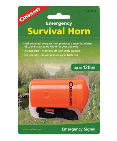 Coghlans, Emergency Survival Horn, Orange (1240)