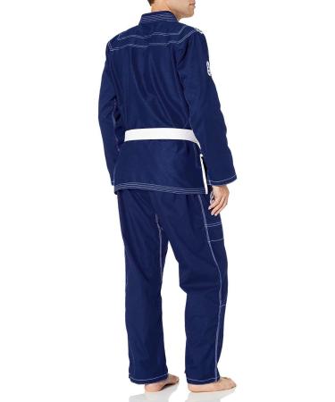 REEVO Guard X BJJ Gi Navy Blue - Ultra Light Brazilian Jiu Jitsu Kimono/Uniform A2L - Buy Online on GoSupps.com