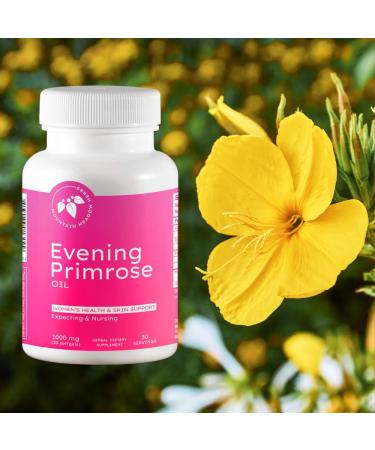 Mountain Meadow Herbs Evening Primrose Oil 1,000mg Omega-6 Fatty Acids for Women s Health, Supports Clear Skin & Hormonal Balance, Gluten-Free, Easy-to-Take Softgels (30 Count) - Buy Online on GoSupps.com
