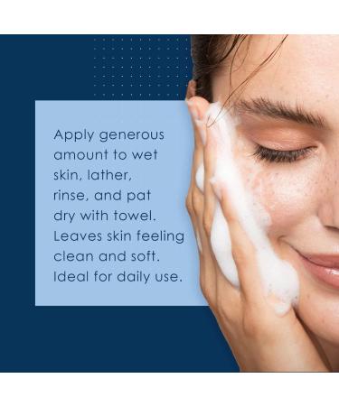 Vanicream Gentle Facial Cleanser for Sensitive Skin - Soap-Free 8 Fl Oz | Gentle Skincare Solution for All Skin Types - Buy Online on GoSupps.com