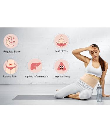 Azusumi Reusable Castor Oil Pack - Leak-Proof & Washable Wrap for Waist & Liver Detoxification | International Shipping - Buy Online on GoSupps.com