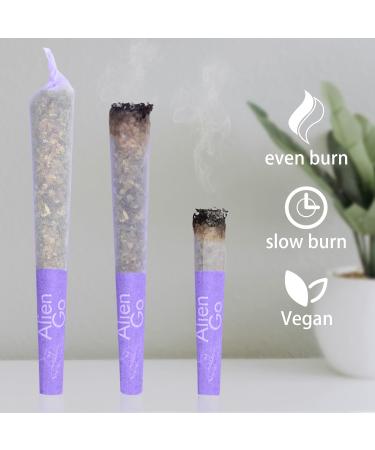 1 1/4 Size Pre Rolled Cones 84mm Cones Premium Rolling Papers 50 Packs Cones With Tip Tobacco Tools Suitable For Travel Home Sharing Gifts. PURPLE - Buy Online on GoSupps.com