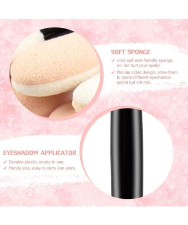 Professional Double Head Eyeshadow Brush Cosmetic Tool Disposable Eyeshadow Sponge Makeup Applicator (40 Pieces) - Buy Online on GoSupps.com