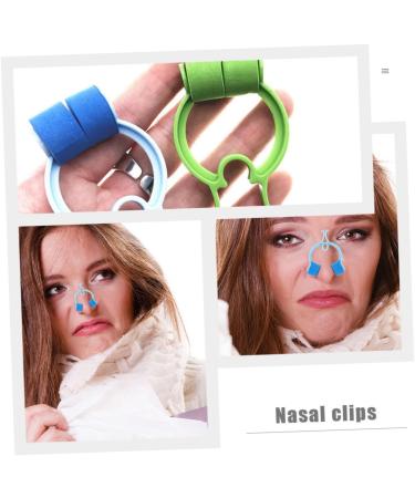 Gleavi 80 Pcs Nose Clip Set for Nasal Correction Foam Nose Plugs & Stopper for Adults & Children Clogged Nose Relief 4 Colors 6.5x4cm - Buy Online on GoSupps.com