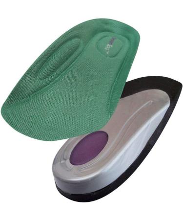 Plantar Fasciitis Insoles for Men & Women | Arch Support & Heel Pain Relief | SmartSole Exercise Insoles - 3/4 Length Medium Size 8.5-11 Women, 7.5-10 Men - Buy Online on GoSupps.com