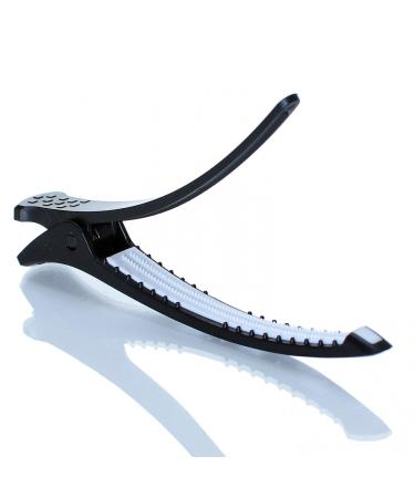 LCP Hairproducts 4x Premium Silicone Hair Sectioning Clips | Black Hair Clips for Professionals - Shop Internationally - Buy Online on GoSupps.com