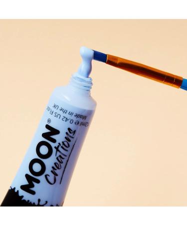 Moon Creations Bright Pink Face & Body Paint Tubes - 12ml | No Flake, Cruelty Free | Made in UK | For Kids, Adults, Festivals, Halloween - Buy Online on GoSupps.com
