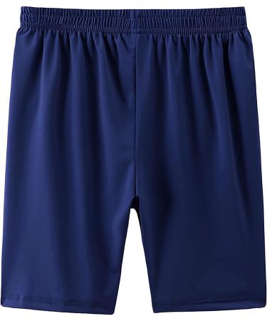 Hiheart Boys Summer Cool Quick Dry Basketball Workout Shorts Navy 4T - Shop Now - Buy Online on GoSupps.com