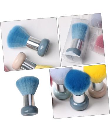HONMEET Nail Cleaning Brush Nail Brush Nail Duster Nail Scrubber Nail Art Brush Manicure Brush Nail Scrub Brush Nail with Handle Nail Supplies Nail Dust Brush Corrugated Silk Nylon Wool - Buy Online on GoSupps.com