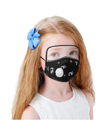 Kids Face Mouth Covers for 3-6 Year Old Children Cotton Washable and Reusable Autumn Winter Breathable Shields for Kids Anti-haze Breathable Washable Anti Pollution Mouth Covers