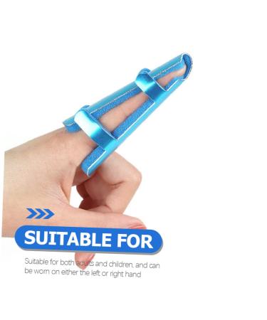 FRCOLOR 3pcs Finger Splint & Thumb Brace - Metal Support & Protectors for Finger Dislocation & Casting - Aluminum Alloy Finger Sleeves - Buy Online on GoSupps.com