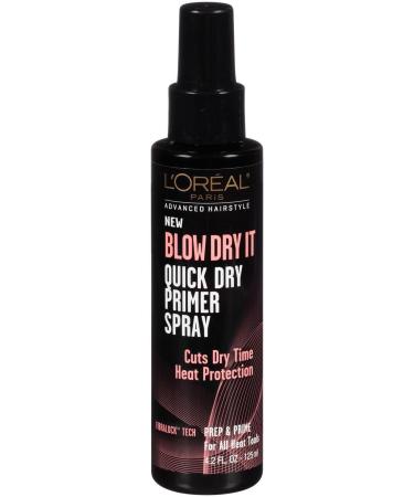 L'Oreal Paris Advanced Hairstyle BLOW DRY IT Quick Dry Primer Spray 4.2 fl oz. - Buy Online on GoSupps.com
