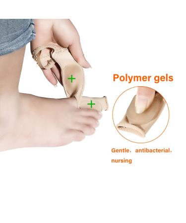 2x Orthopedic Toe Spreader - Day & Night Correction for Hallux Valgus Hammer Toe Relief Comfortable Shoe Fit 24-Hour Pain Relief - Buy Online on GoSupps.com