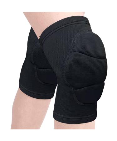 Premium Foam Padded Knee Brace for Active Sports - Gym Yoga Basketball Volleyball - Comfortable Compression Support