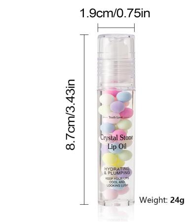  Zunishaone Roll-On Lip Oil - Moisturizing & Plumping Care Oil | Non Sticky Lip Gloss Soft & Sublimated Lips | Nourishing Oil for Women and Girls Easy to Apply Compact Size - Buy Online on GoSupps.com