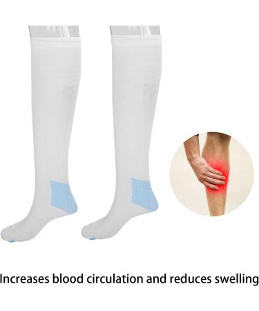 Thigh Compression Stockings for Swelling Relief - XL Acrylic Fiber Socks | Prevent Varicose Veins & Promote Circulation - Perfect for Home Use - Buy Online on GoSupps.com