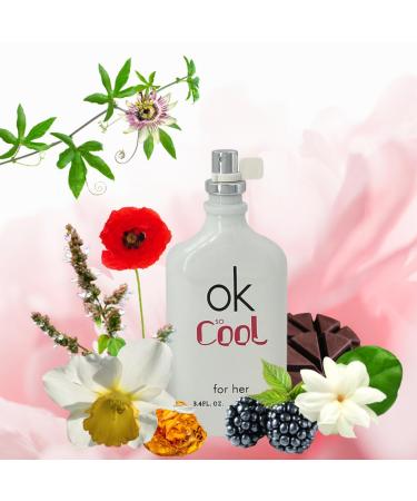 OK SO COOL WHITE EAU DE PARFUM FOR WOMEN 3.4 FL. OZ. Amber Spicy fragrance for Women. - Buy Online on GoSupps.com