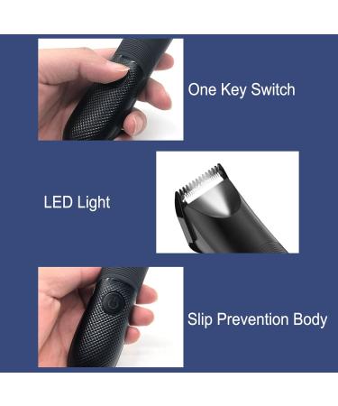 Ultimate Body Hair Shaver - Electric Groin Trimmer for Men & Women | Multi-Functional Grooming Clipper for Chest Arms & Stomach - Buy Online on GoSupps.com