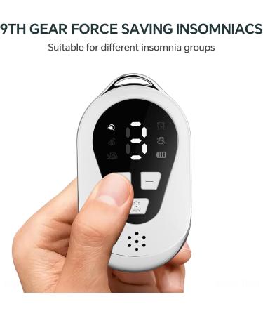Tomorotec Handheld Sleep Aid Device - Stress Relief & Mind Relaxation | 4 Soothing Sounds 9 Intensity Levels | Portable Sleep Enhancer for Sports & Relaxation (White - Buy Online on GoSupps.com