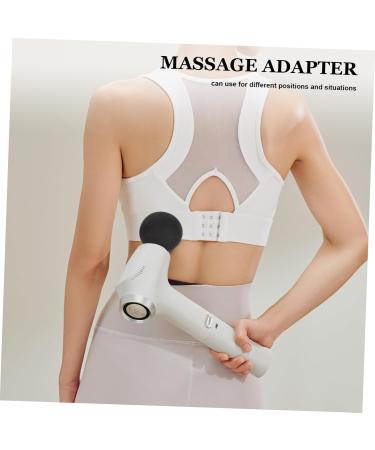 Homsfou Wireless Percussion Massage Head Kit - 1 Set Drill Attachments & Accessories for Ultimate Body Relief - Buy Online on GoSupps.com