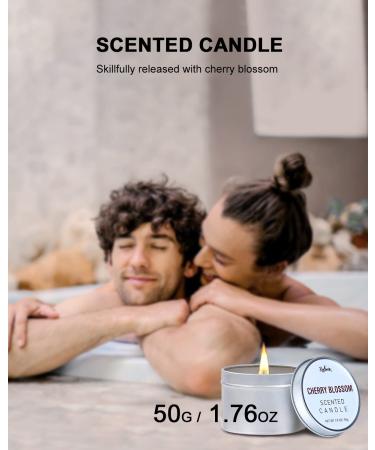 Cherry Blossom Spa Gift Set for Her - BFF LOVE | Massage Oil, Candle, Bath Salt, Hand Cream & Soap - Buy Online on GoSupps.com