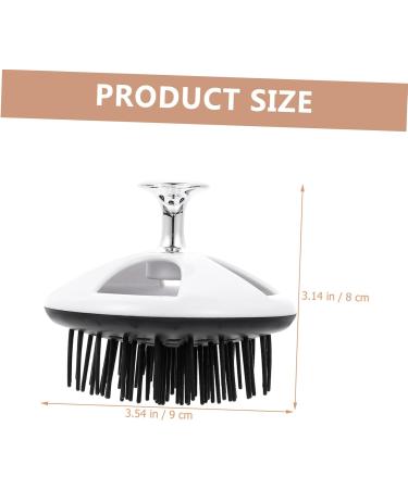 Magiclulu 2-in-1 Shampoo Comb & Scalp Massage Brush - Portable Hair Cleaning & Peeling Accessories for Men & Women - Ideal for Home Use - Buy Online on GoSupps.com