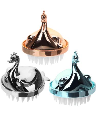 Beavorty Hairbrush Set - 9 Stk Shampoo Brush for Children & Adults | Scalp Massager & Hair Washer - Buy Online on GoSupps.com