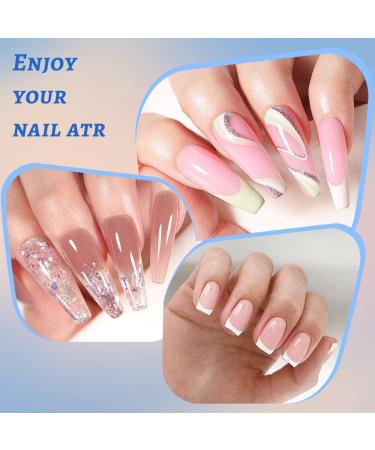 Intobas 2x15g Clear Builder Gel for Nails - UV/LED Nail Polish for Extensions & Nail Art - Buy Online on GoSupps.com