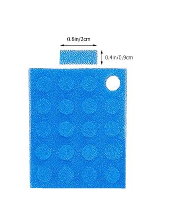 Healeved Baby Care 60pcs Nasal Aspirator Hygiene Filters - Replacement Sponge Filters for Infant Nose Sucker - Nose Cleaning Tools in Blue - Buy Online on GoSupps.com