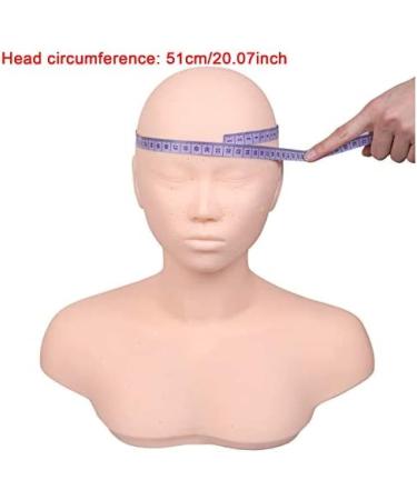 Mannequin Head - Manikin Head - with Shoulders External Carving Acupuncture Points for Acupuncture Point Beauty Practice Model for Beginners Constructive23 - Buy Online on GoSupps.com