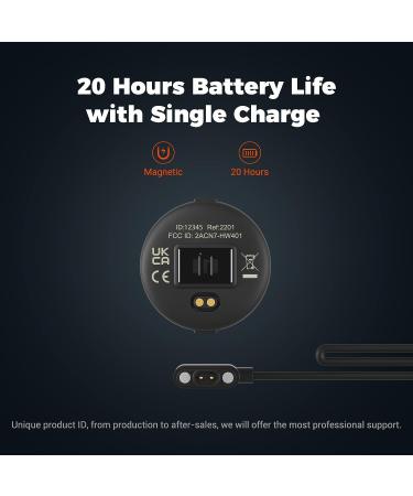 MOOFIT Heart Rate Monitor Armband - Bluetooth & ANT+ | IP67 Waterproof | Rechargeable with Optical Sensor | Compatible with Zwift, Wahoo, Endomondo, Peloton - Buy Online on GoSupps.com