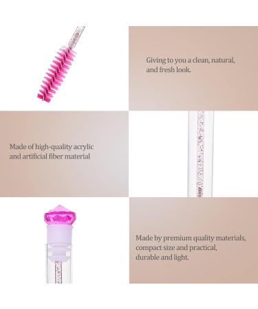 PLAFOPE 16 Pcs Diamond Mascara Brush Eyelash Separator Mascara Cream Lengthening Mascara Lash Tools Acrylic - Buy Online on GoSupps.com