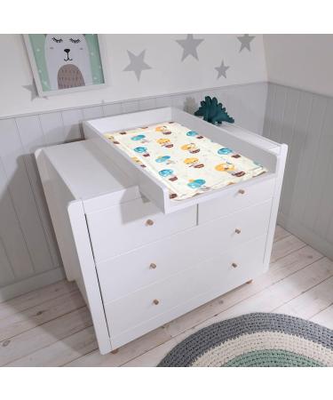 Callowesse Baby Changing Mat 79x47cm - Waterproof, Portable & Foldable with Raised Edges - Buy Online on GoSupps.com
